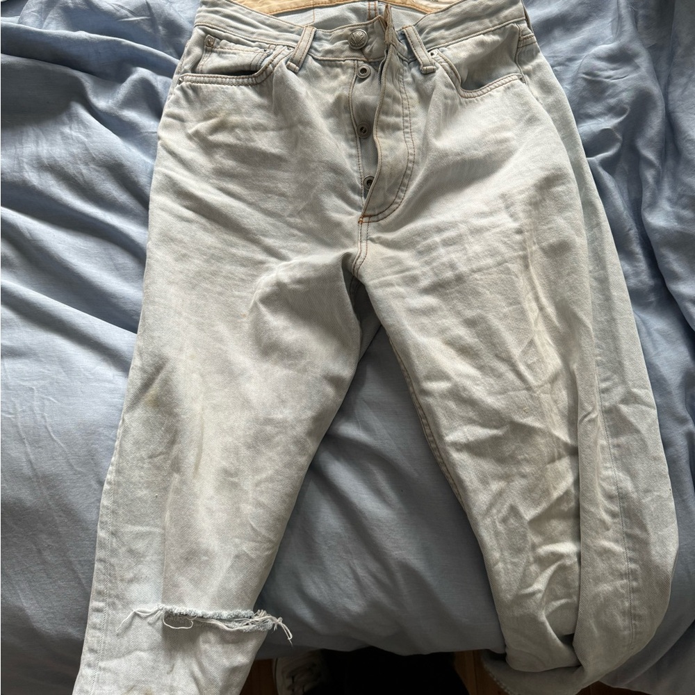 Rag and Bone light wash denim jeans